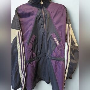 Adidas Vintage Purple Windbreaker